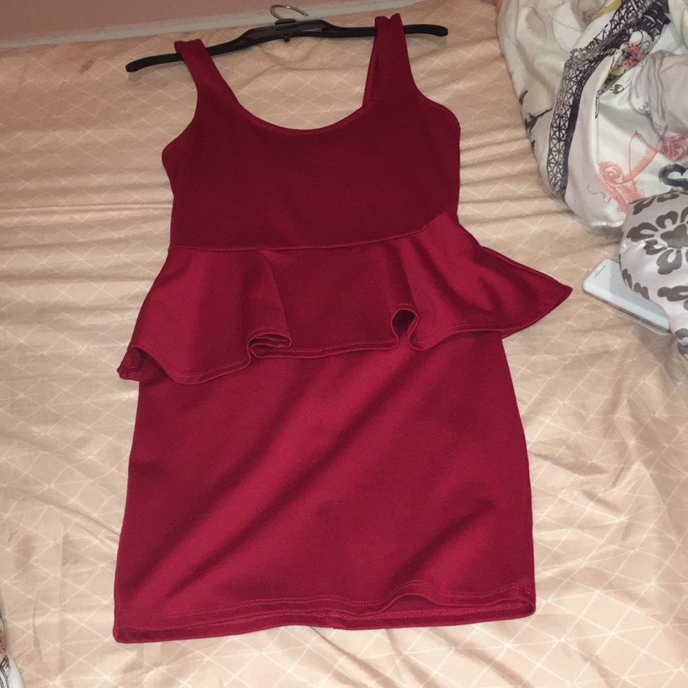 Red dress